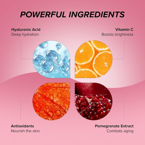 NEW Skin Gym Face Trainer Serum with Vitamin C Hyaluronic Acid New - Picture 10 of 10